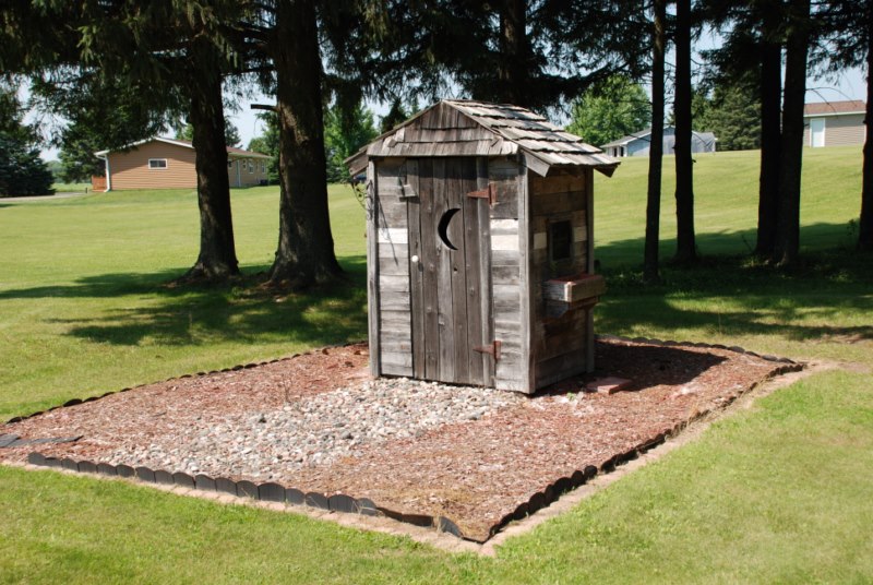 Ye Olde Outhouse Fly Paper Outhouses found in Michigan, Wisconsin and Minnesota